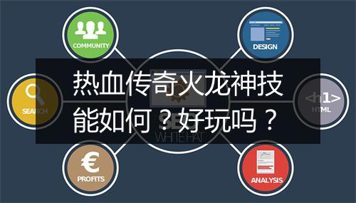 热血传奇火龙神技能如何？好玩吗？