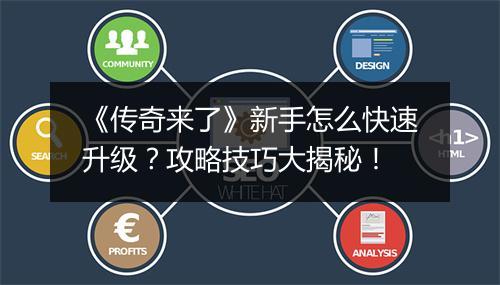 《传奇来了》新手怎么快速升级？攻略技巧大揭秘！