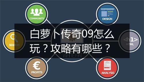 白萝卜传奇09怎么玩？攻略有哪些？