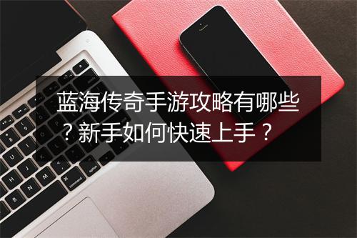 蓝海传奇手游攻略有哪些？新手如何快速上手？