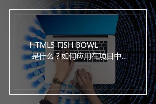 HTML5 FISH BOWL 是什么？如何应用在项目中？