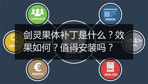 剑灵果体补丁是什么？效果如何？值得安装吗？