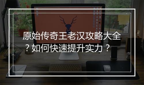 原始传奇王老汉攻略大全？如何快速提升实力？