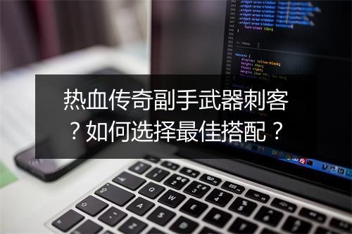 热血传奇副手武器刺客？如何选择最佳搭配？