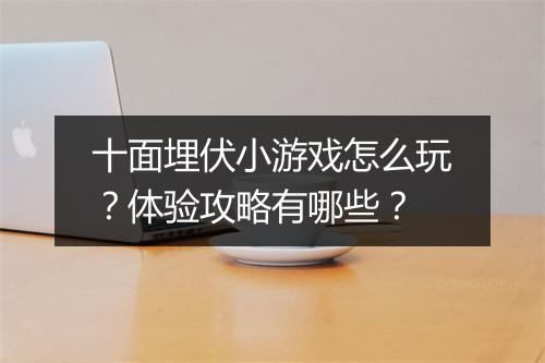 十面埋伏小游戏怎么玩？体验攻略有哪些？