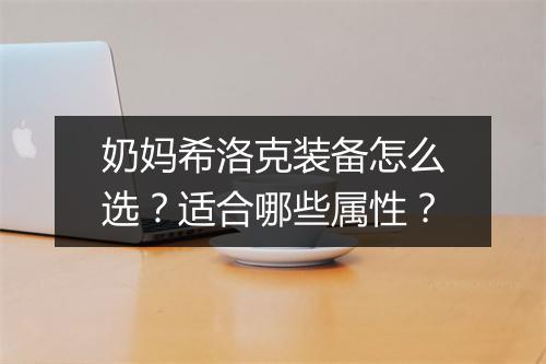 奶妈希洛克装备怎么选？适合哪些属性？