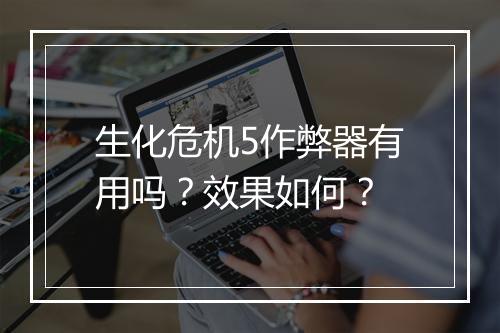 生化危机5作弊器有用吗？效果如何？