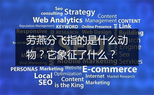 劳燕分飞指的是什么动物？它象征了什么？