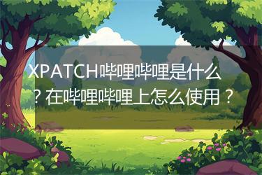 XPATCH哔哩哔哩是什么？在哔哩哔哩上怎么使用？