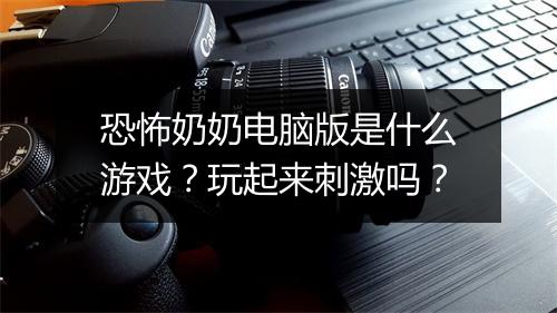 恐怖奶奶电脑版是什么游戏？玩起来刺激吗？