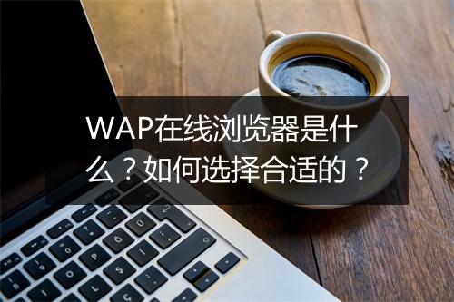 WAP在线浏览器是什么？如何选择合适的？