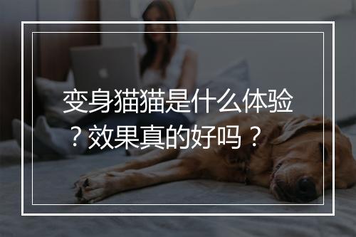 变身猫猫是什么体验？效果真的好吗？