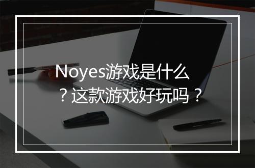 Noyes游戏是什么？这款游戏好玩吗？