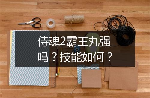 侍魂2霸王丸强吗？技能如何？
