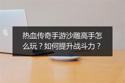 热血传奇手游沙雕高手怎么玩？如何提升战斗力？