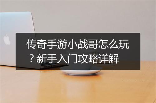 传奇手游小战哥怎么玩？新手入门攻略详解