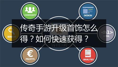 传奇手游升级首饰怎么得？如何快速获得？
