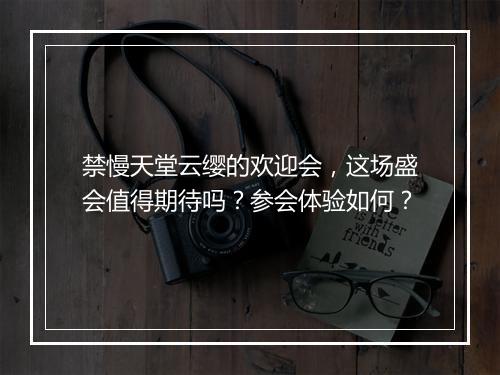 禁慢天堂云缨的欢迎会，这场盛会值得期待吗？参会体验如何？