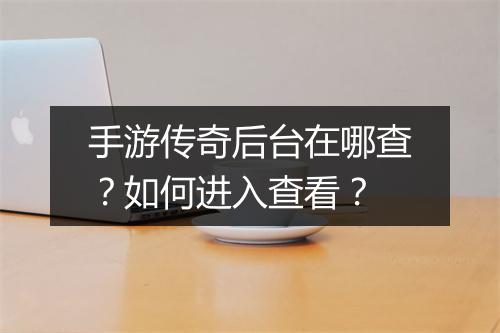 手游传奇后台在哪查？如何进入查看？