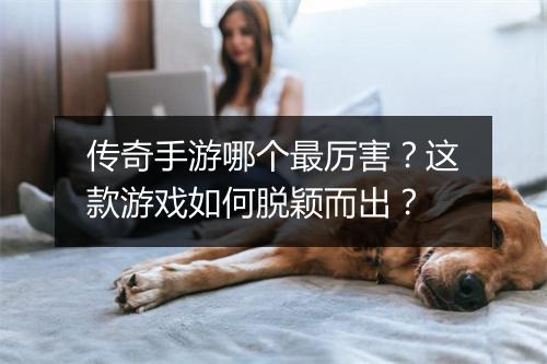 传奇手游哪个最厉害？这款游戏如何脱颖而出？