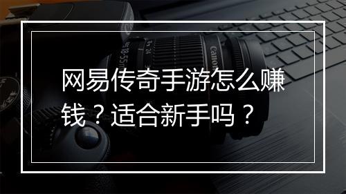 网易传奇手游怎么赚钱？适合新手吗？