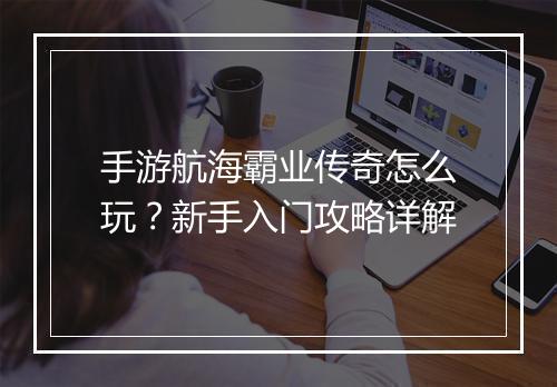 手游航海霸业传奇怎么玩？新手入门攻略详解