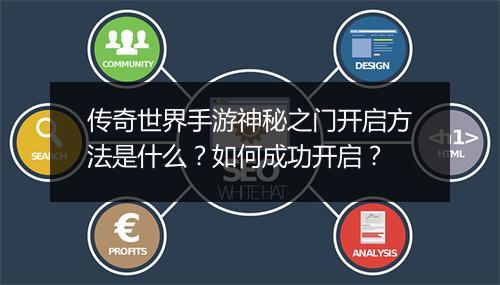 传奇世界手游神秘之门开启方法是什么？如何成功开启？