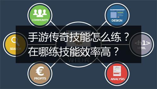 手游传奇技能怎么练？在哪练技能效率高？