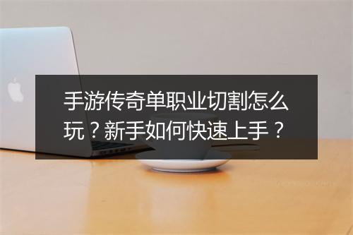 手游传奇单职业切割怎么玩？新手如何快速上手？