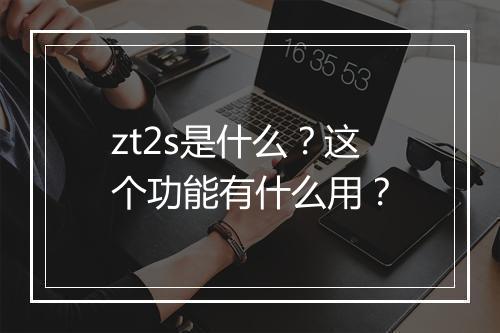 zt2s是什么？这个功能有什么用？