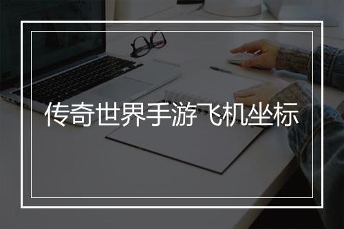 传奇世界手游飞机坐标