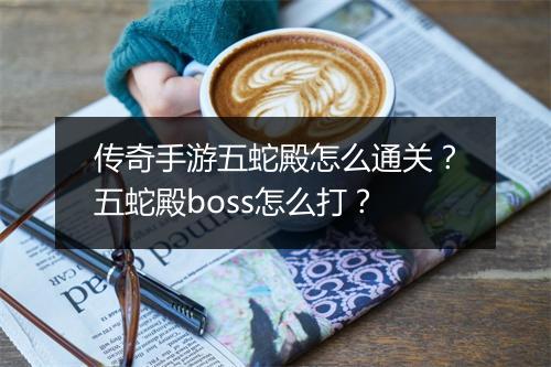 传奇手游五蛇殿怎么通关？五蛇殿boss怎么打？