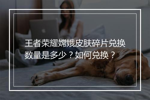 王者荣耀嫦娥皮肤碎片兑换数量是多少？如何兑换？