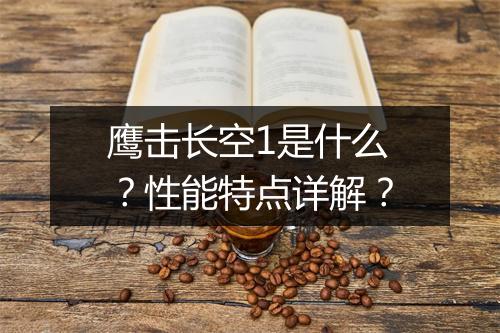 鹰击长空1是什么？性能特点详解？