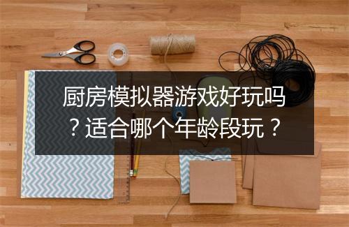 厨房模拟器游戏好玩吗？适合哪个年龄段玩？