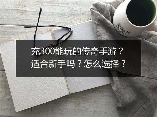 充300能玩的传奇手游？适合新手吗？怎么选择？