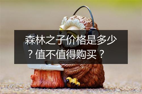 森林之子价格是多少？值不值得购买？