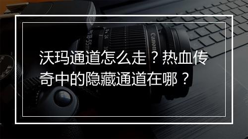 沃玛通道怎么走？热血传奇中的隐藏通道在哪？