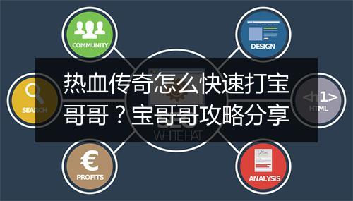 热血传奇怎么快速打宝哥哥？宝哥哥攻略分享
