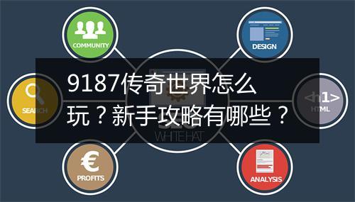 9187传奇世界怎么玩？新手攻略有哪些？