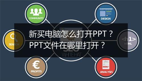 新买电脑怎么打开PPT？PPT文件在哪里打开？